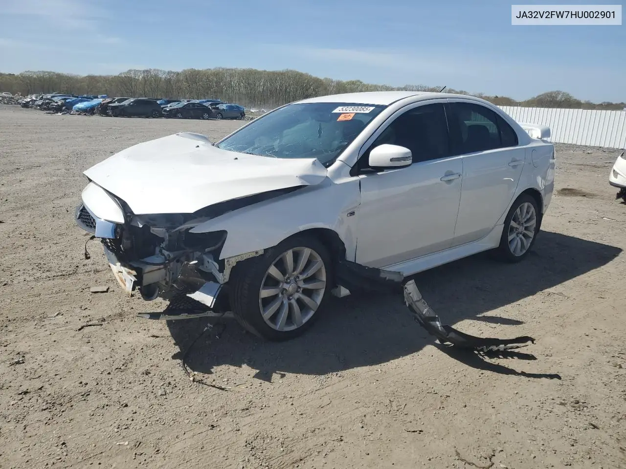2017 Mitsubishi Lancer Es VIN: JA32V2FW7HU002901 Lot: 53230085