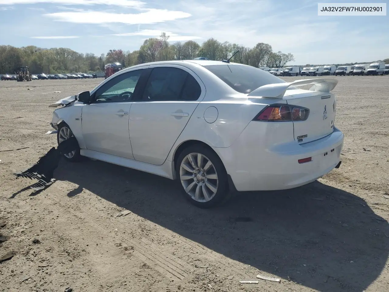 2017 Mitsubishi Lancer Es VIN: JA32V2FW7HU002901 Lot: 53230085