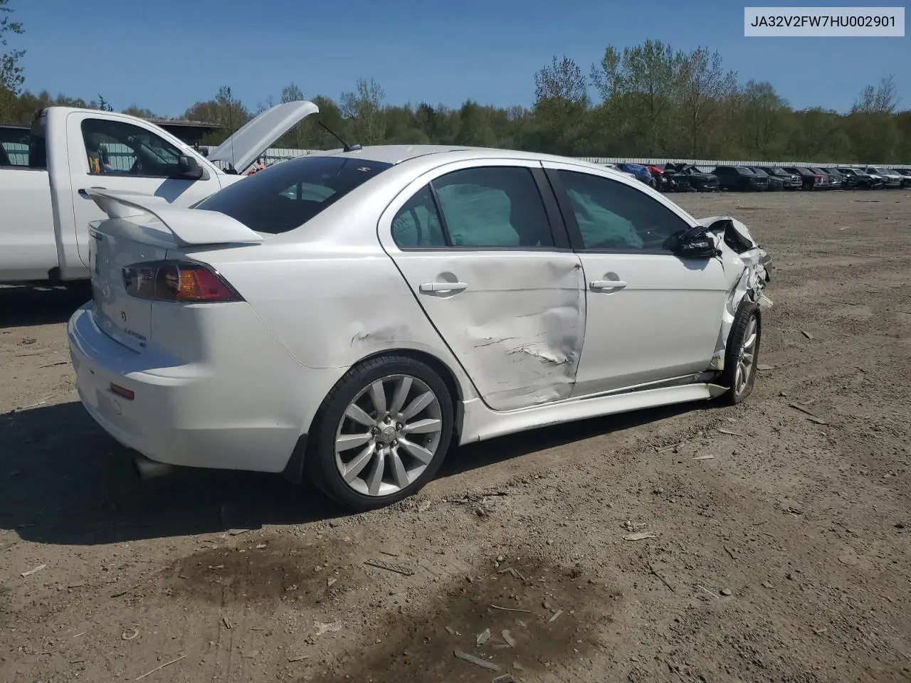2017 Mitsubishi Lancer Es VIN: JA32V2FW7HU002901 Lot: 53230085