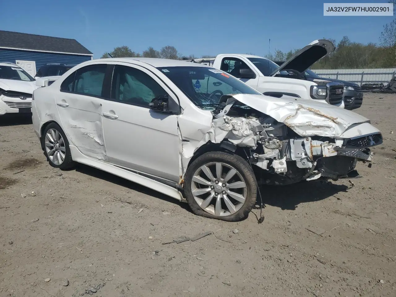 2017 Mitsubishi Lancer Es VIN: JA32V2FW7HU002901 Lot: 53230085