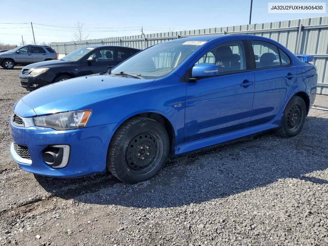 2017 Mitsubishi Lancer Es VIN: JA32U2FUXHU606430 Lot: 53269735