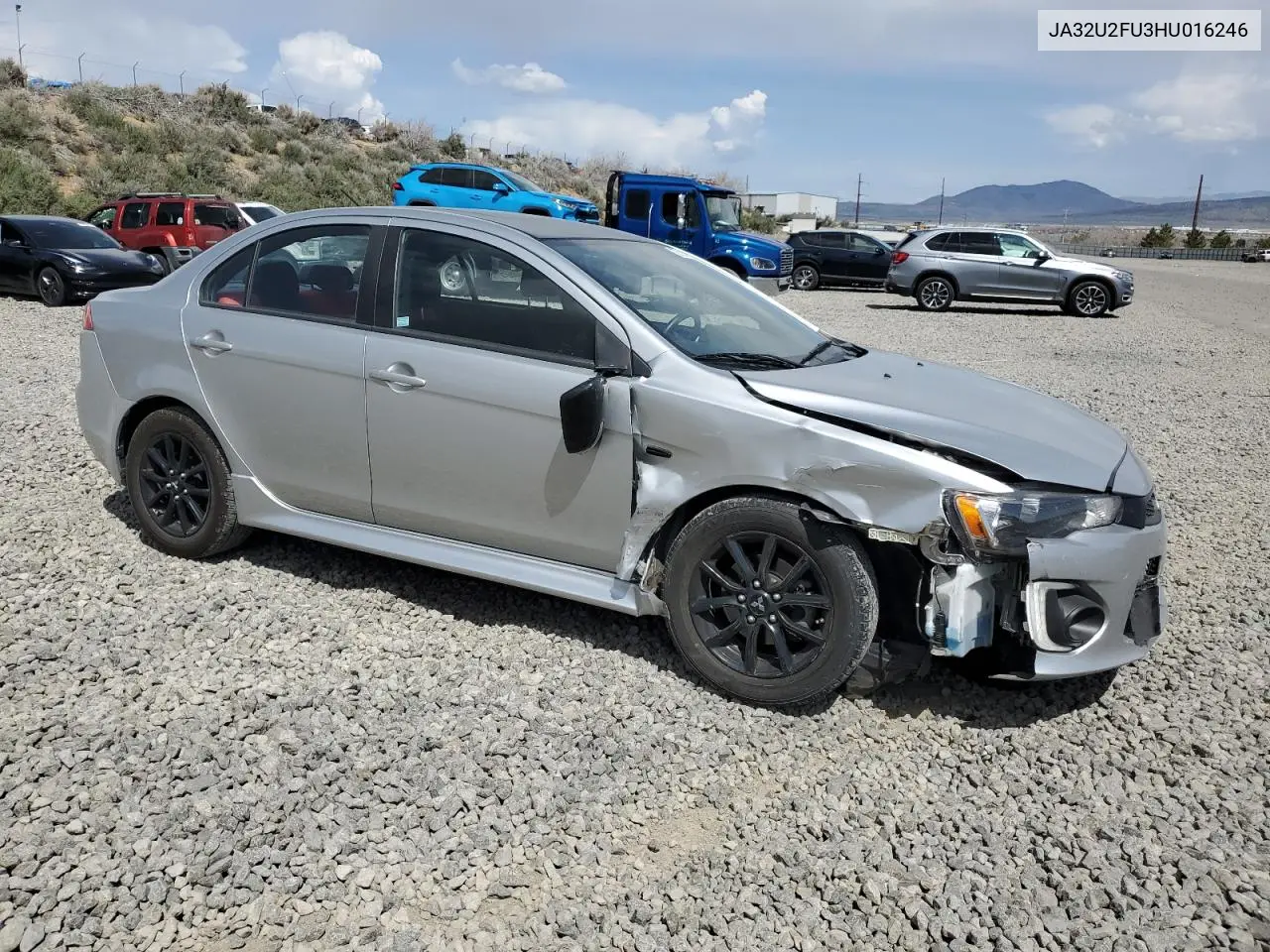 2017 Mitsubishi Lancer Es VIN: JA32U2FU3HU016246 Lot: 53533125