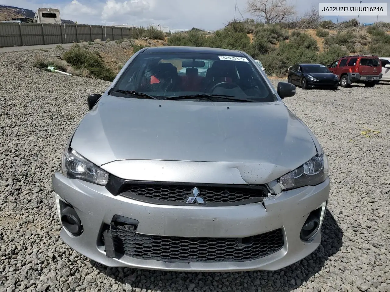 2017 Mitsubishi Lancer Es VIN: JA32U2FU3HU016246 Lot: 53533125
