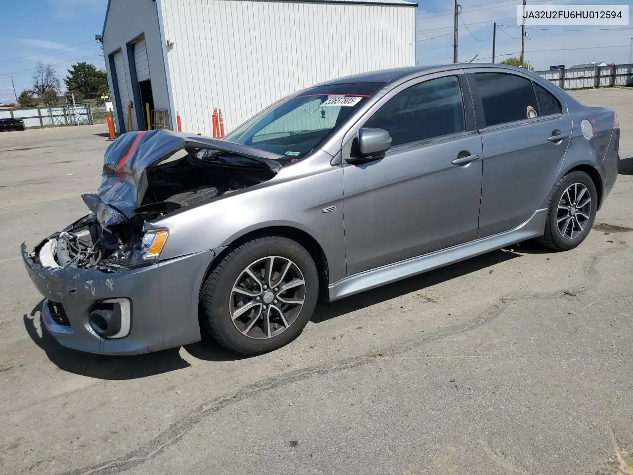 2017 Mitsubishi Lancer Es VIN: JA32U2FU6HU012594 Lot: 53657805