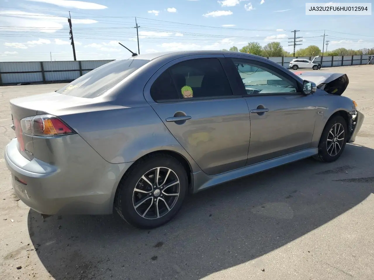 2017 Mitsubishi Lancer Es VIN: JA32U2FU6HU012594 Lot: 53657805