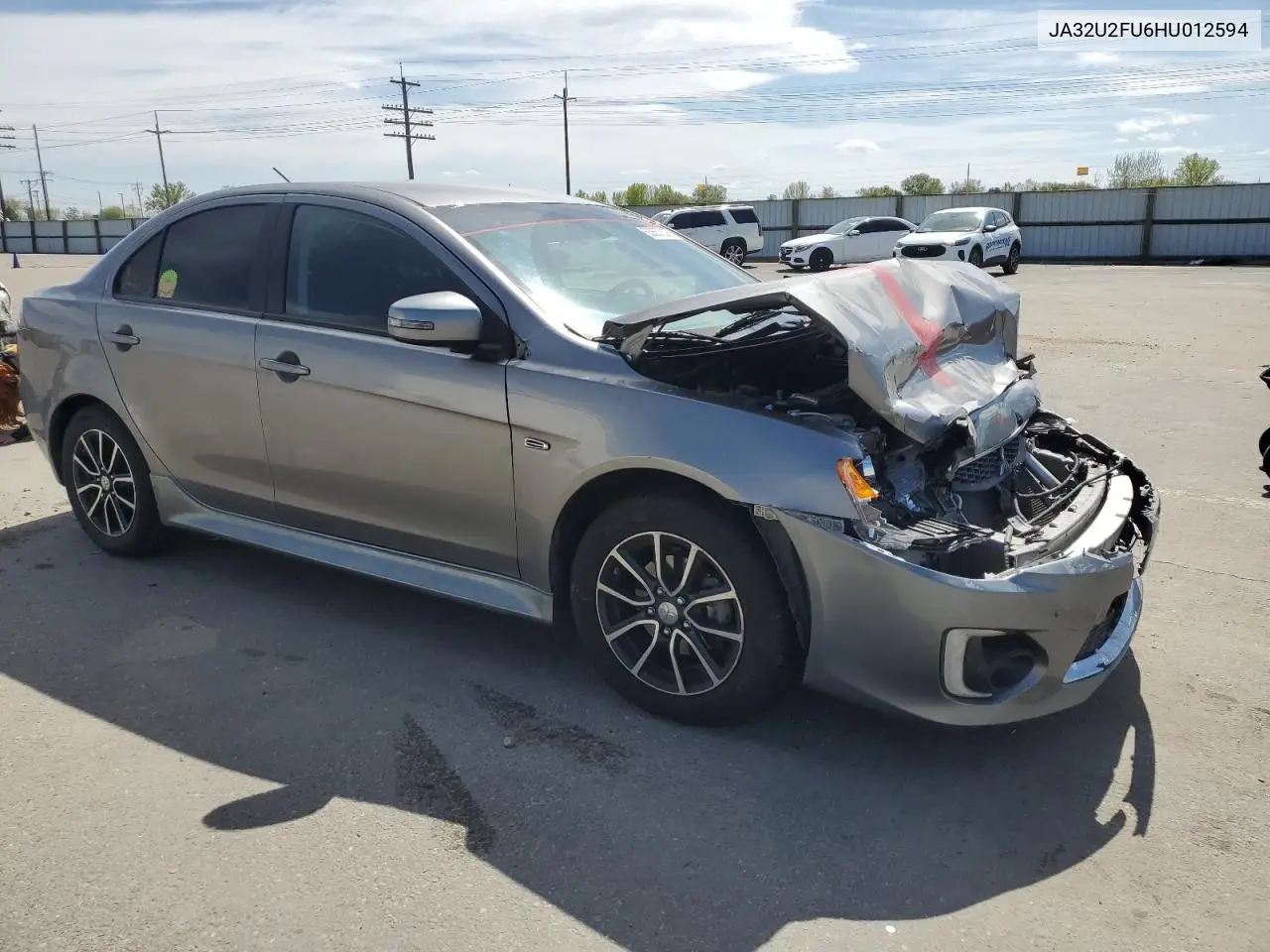 2017 Mitsubishi Lancer Es VIN: JA32U2FU6HU012594 Lot: 53657805