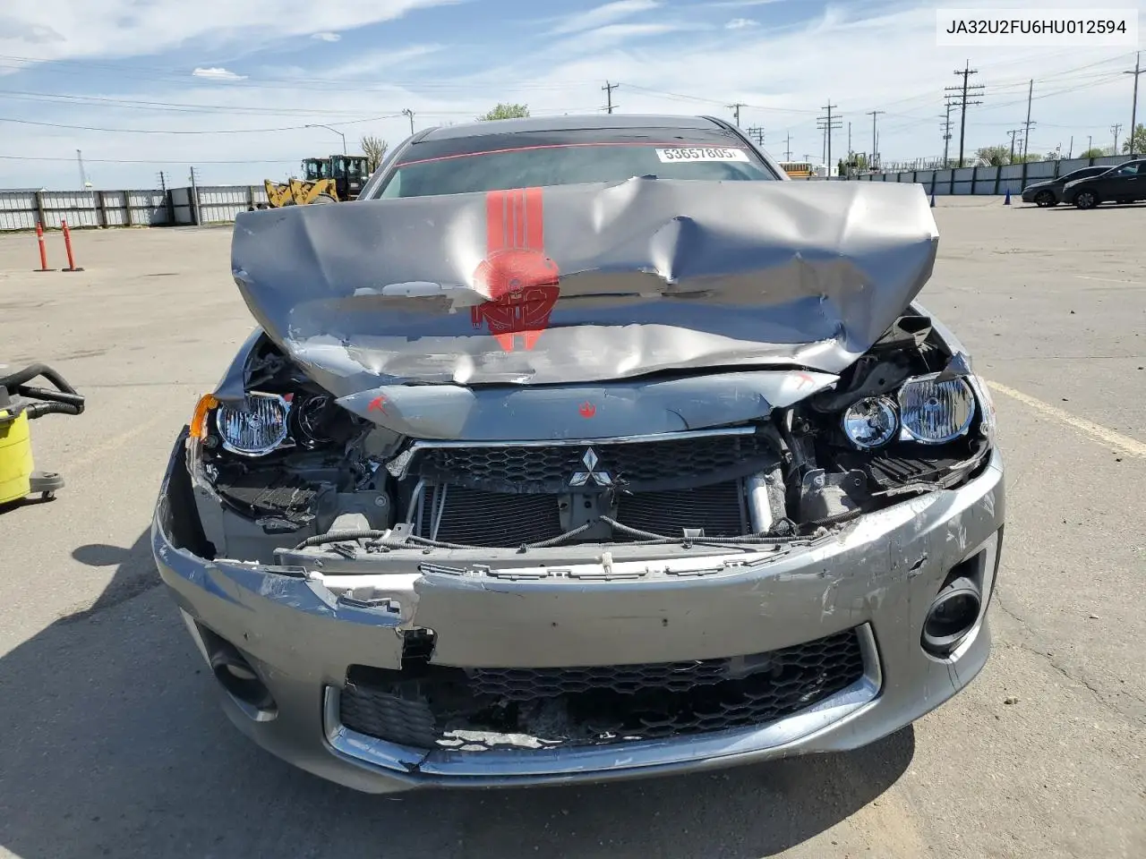 2017 Mitsubishi Lancer Es VIN: JA32U2FU6HU012594 Lot: 53657805