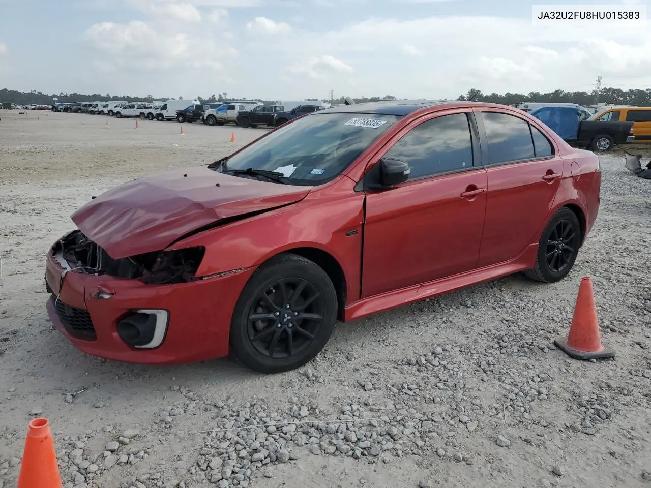 2017 Mitsubishi Lancer Es VIN: JA32U2FU8HU015383 Lot: 53788035