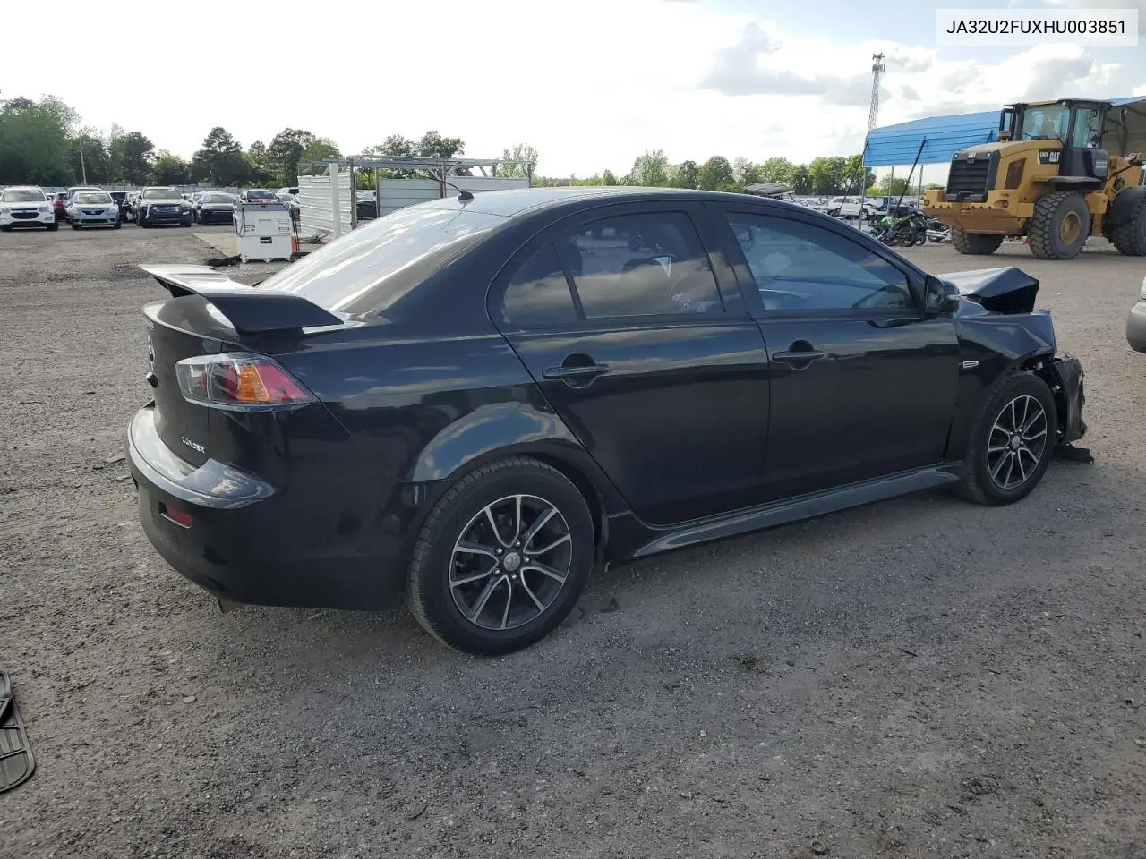 2017 Mitsubishi Lancer Es VIN: JA32U2FUXHU003851 Lot: 53871425