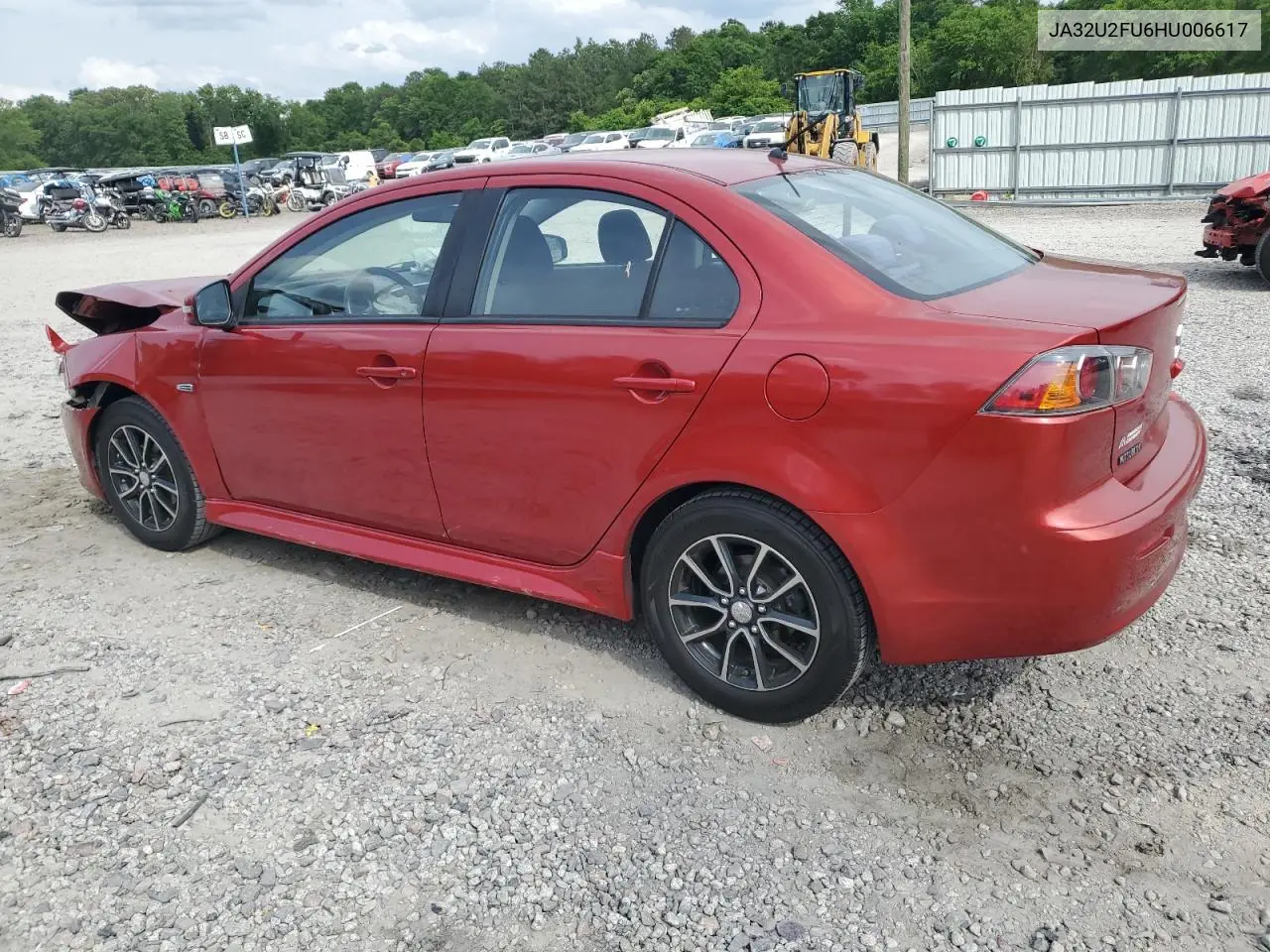 2017 Mitsubishi Lancer Es VIN: JA32U2FU6HU006617 Lot: 53949365