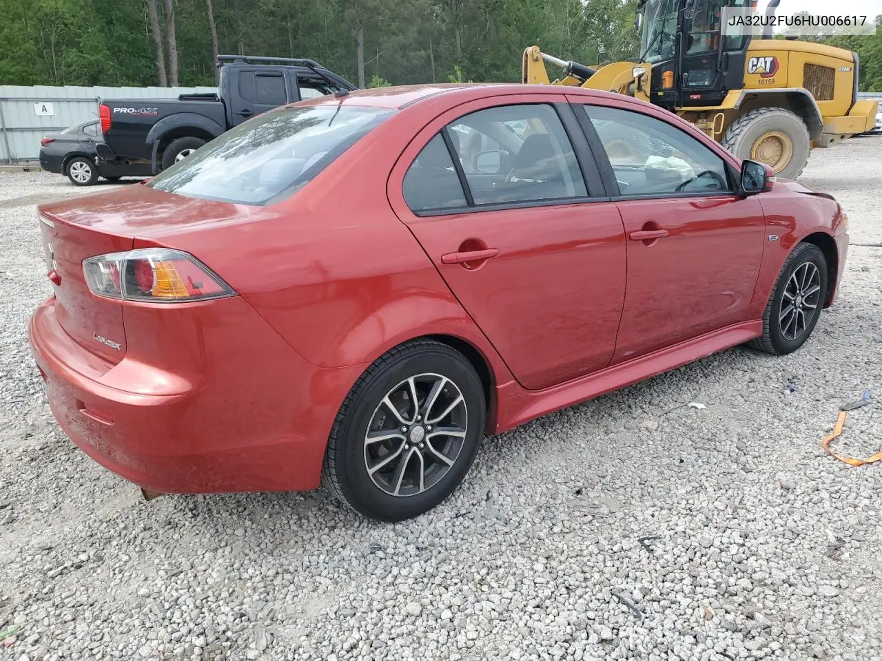2017 Mitsubishi Lancer Es VIN: JA32U2FU6HU006617 Lot: 53949365