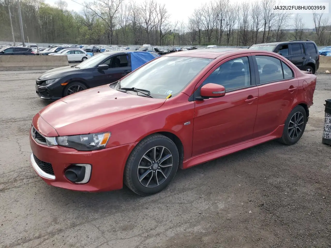2017 Mitsubishi Lancer Es VIN: JA32U2FU8HU003959 Lot: 54561025