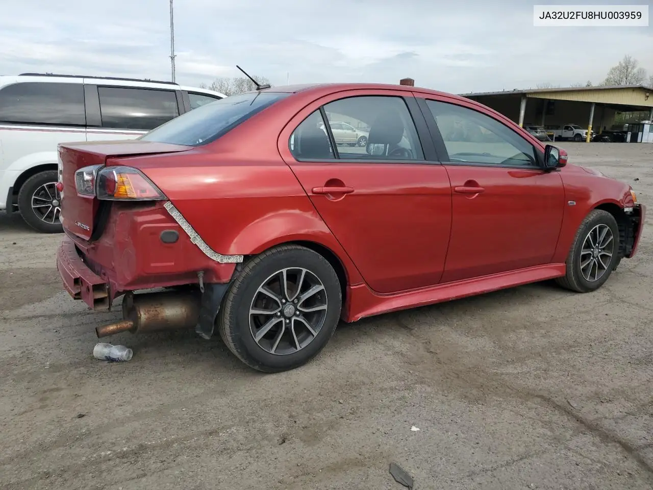 2017 Mitsubishi Lancer Es VIN: JA32U2FU8HU003959 Lot: 54561025