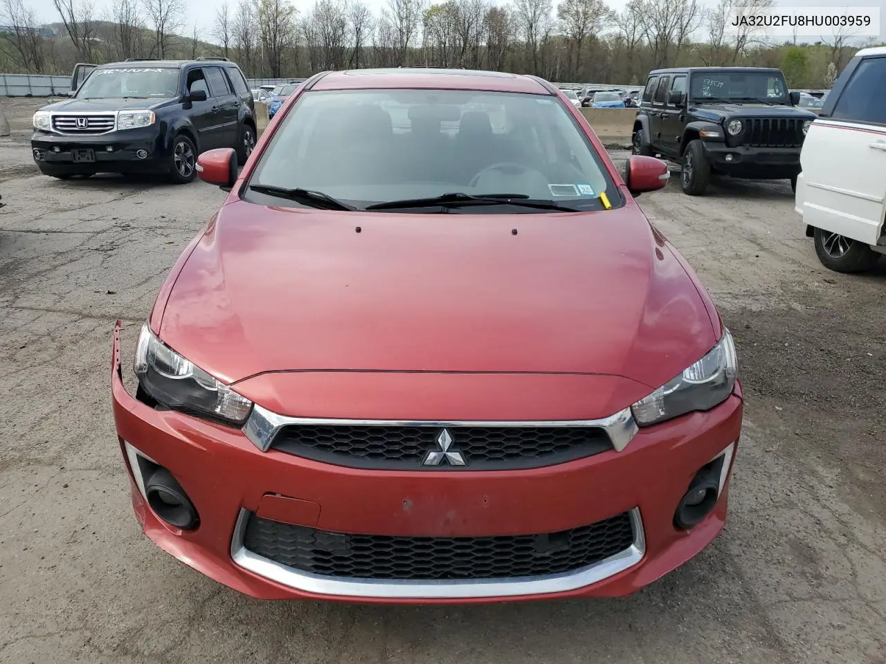 2017 Mitsubishi Lancer Es VIN: JA32U2FU8HU003959 Lot: 54561025