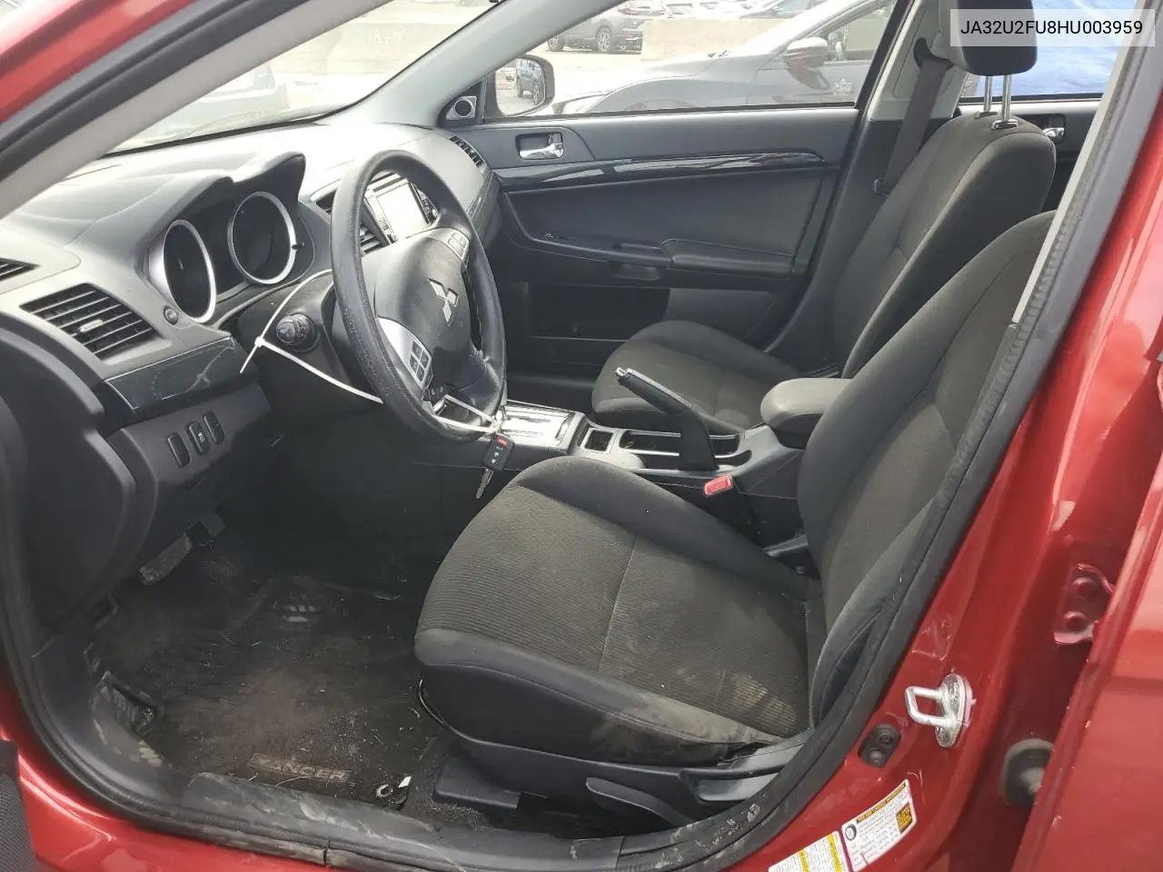2017 Mitsubishi Lancer Es VIN: JA32U2FU8HU003959 Lot: 54561025