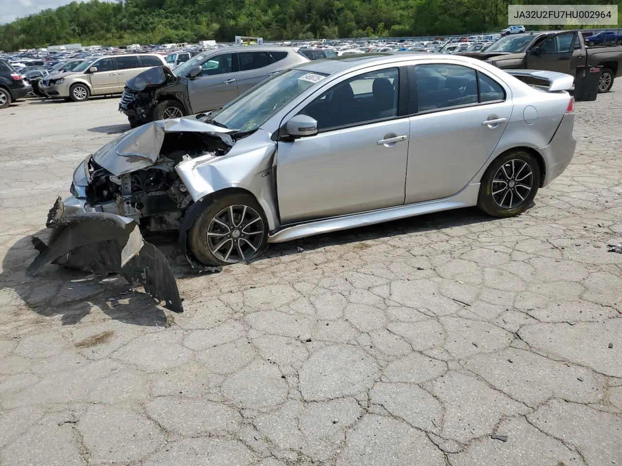 2017 Mitsubishi Lancer Es VIN: JA32U2FU7HU002964 Lot: 54686735