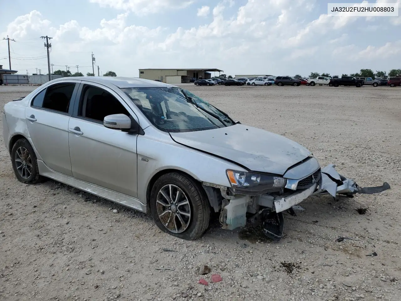 2017 Mitsubishi Lancer Es VIN: JA32U2FU2HU008803 Lot: 55343895