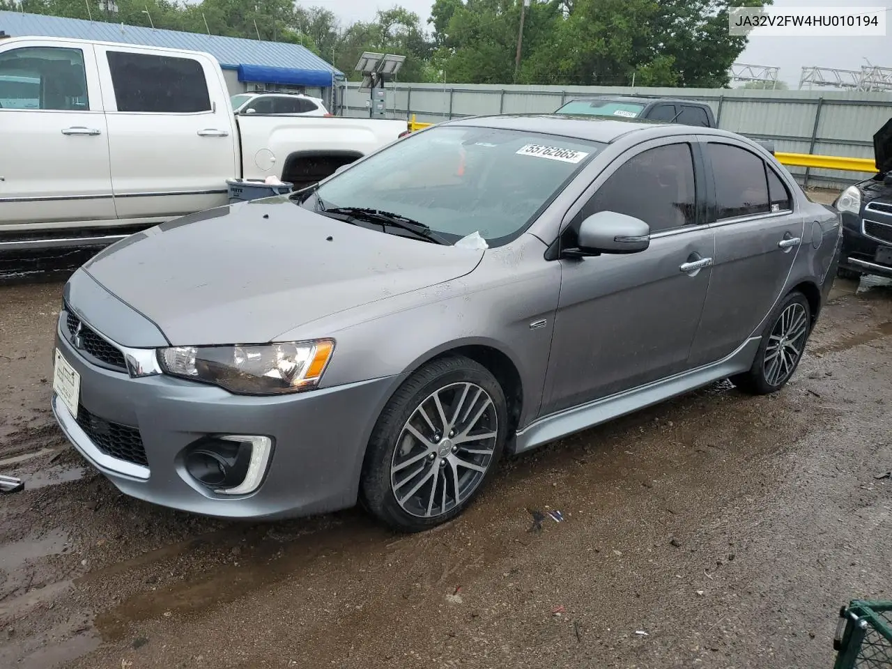 2017 Mitsubishi Lancer Es VIN: JA32V2FW4HU010194 Lot: 55762665