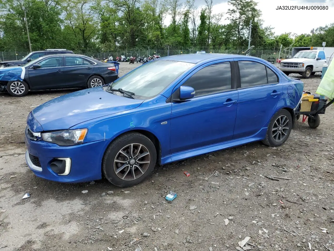 2017 Mitsubishi Lancer Es VIN: JA32U2FU4HU009080 Lot: 55832505