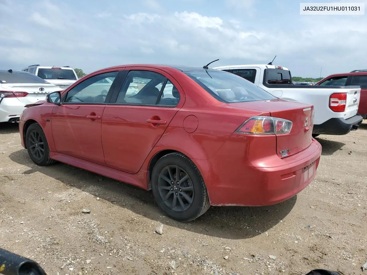 2017 Mitsubishi Lancer Es VIN: JA32U2FU1HU011031 Lot: 55929005