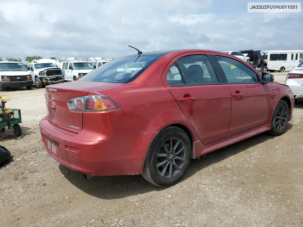2017 Mitsubishi Lancer Es VIN: JA32U2FU1HU011031 Lot: 55929005