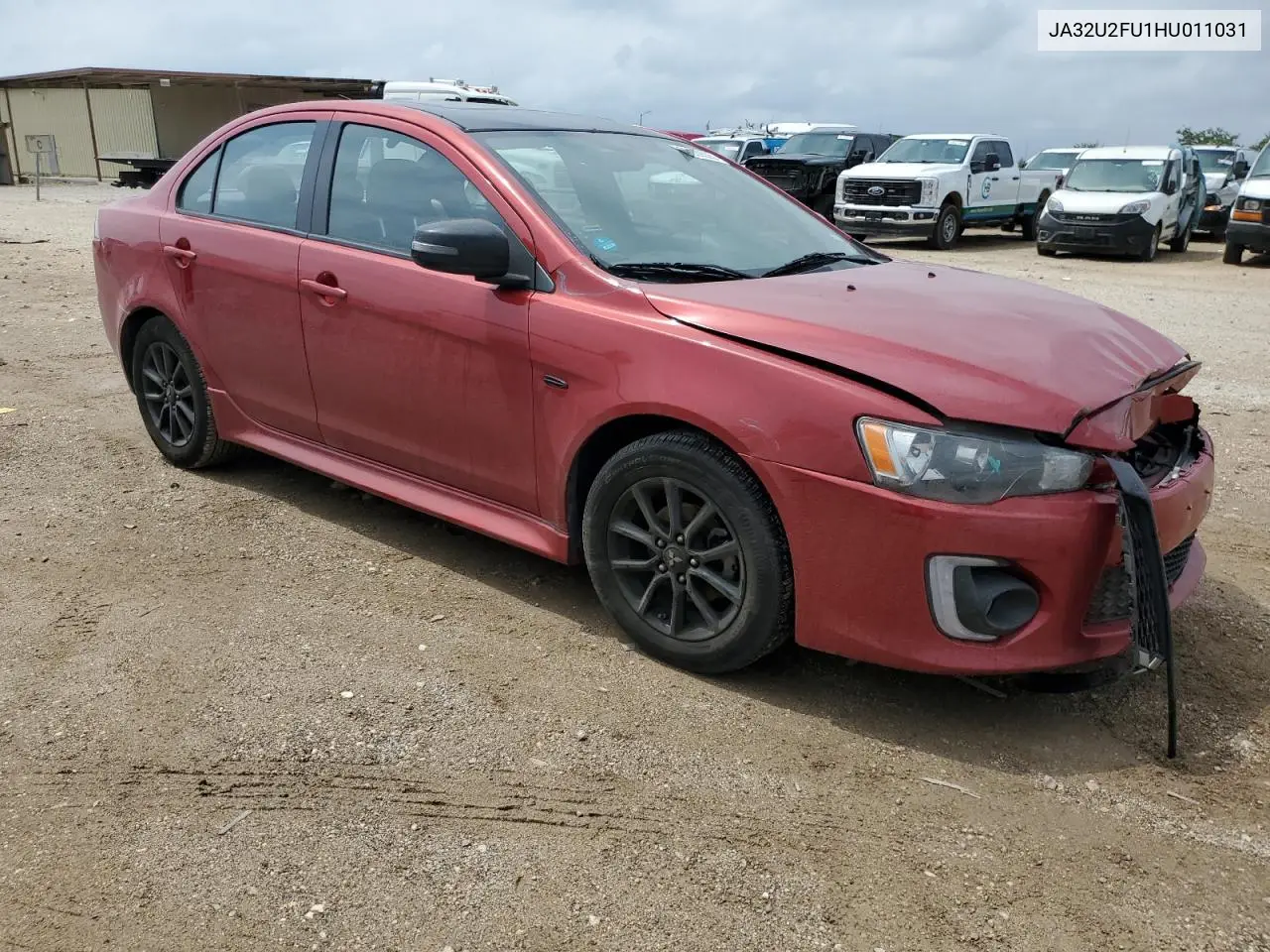 2017 Mitsubishi Lancer Es VIN: JA32U2FU1HU011031 Lot: 55929005