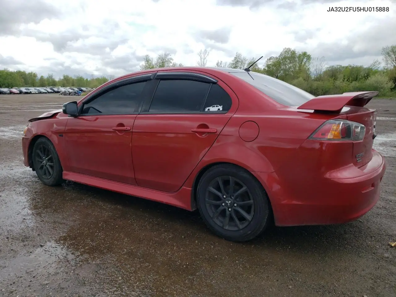 2017 Mitsubishi Lancer Es VIN: JA32U2FU5HU015888 Lot: 55946735