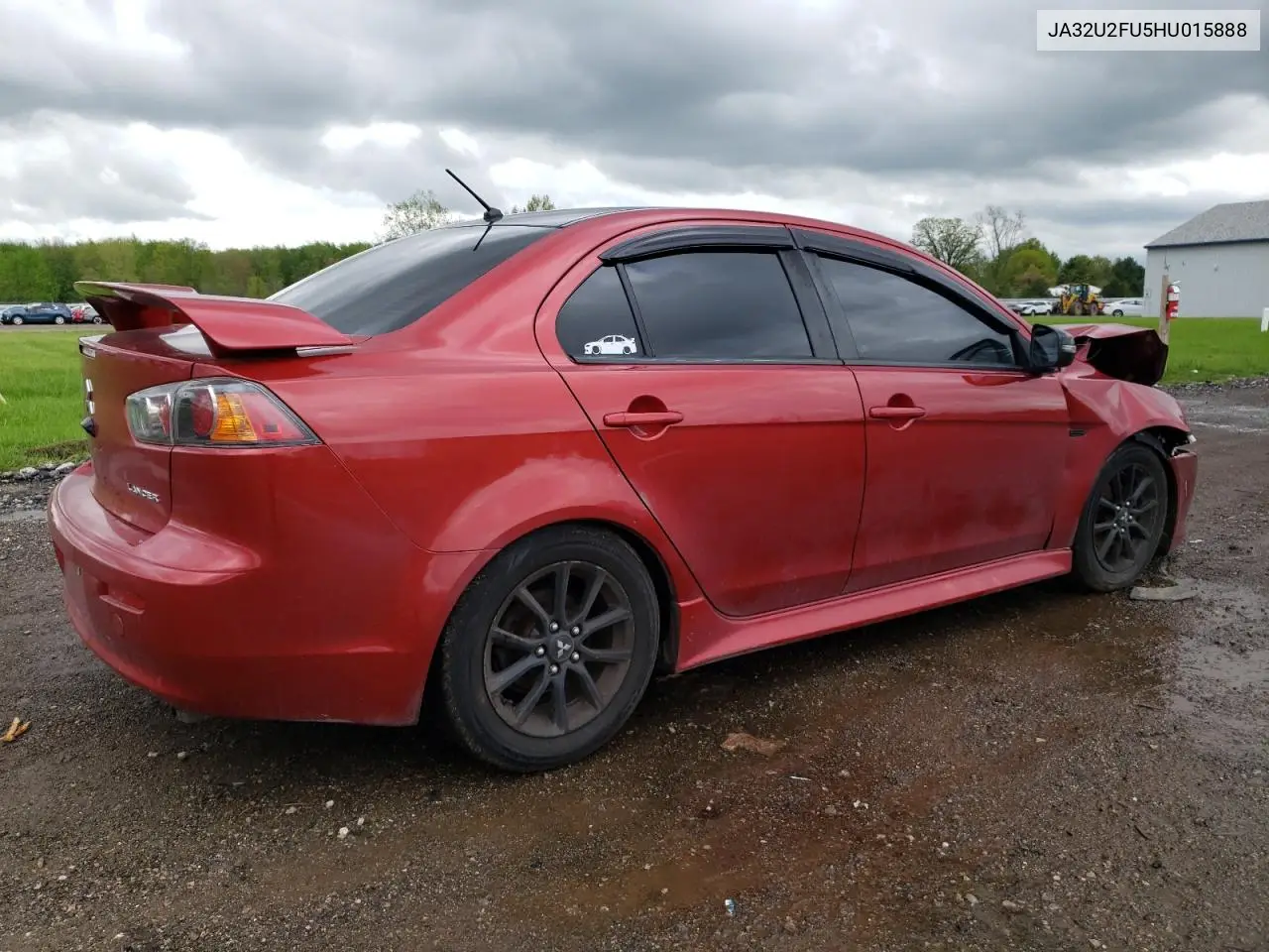 2017 Mitsubishi Lancer Es VIN: JA32U2FU5HU015888 Lot: 55946735