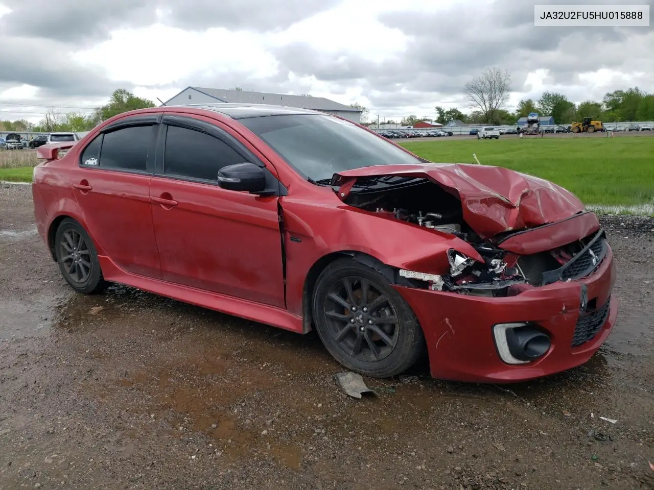 2017 Mitsubishi Lancer Es VIN: JA32U2FU5HU015888 Lot: 55946735