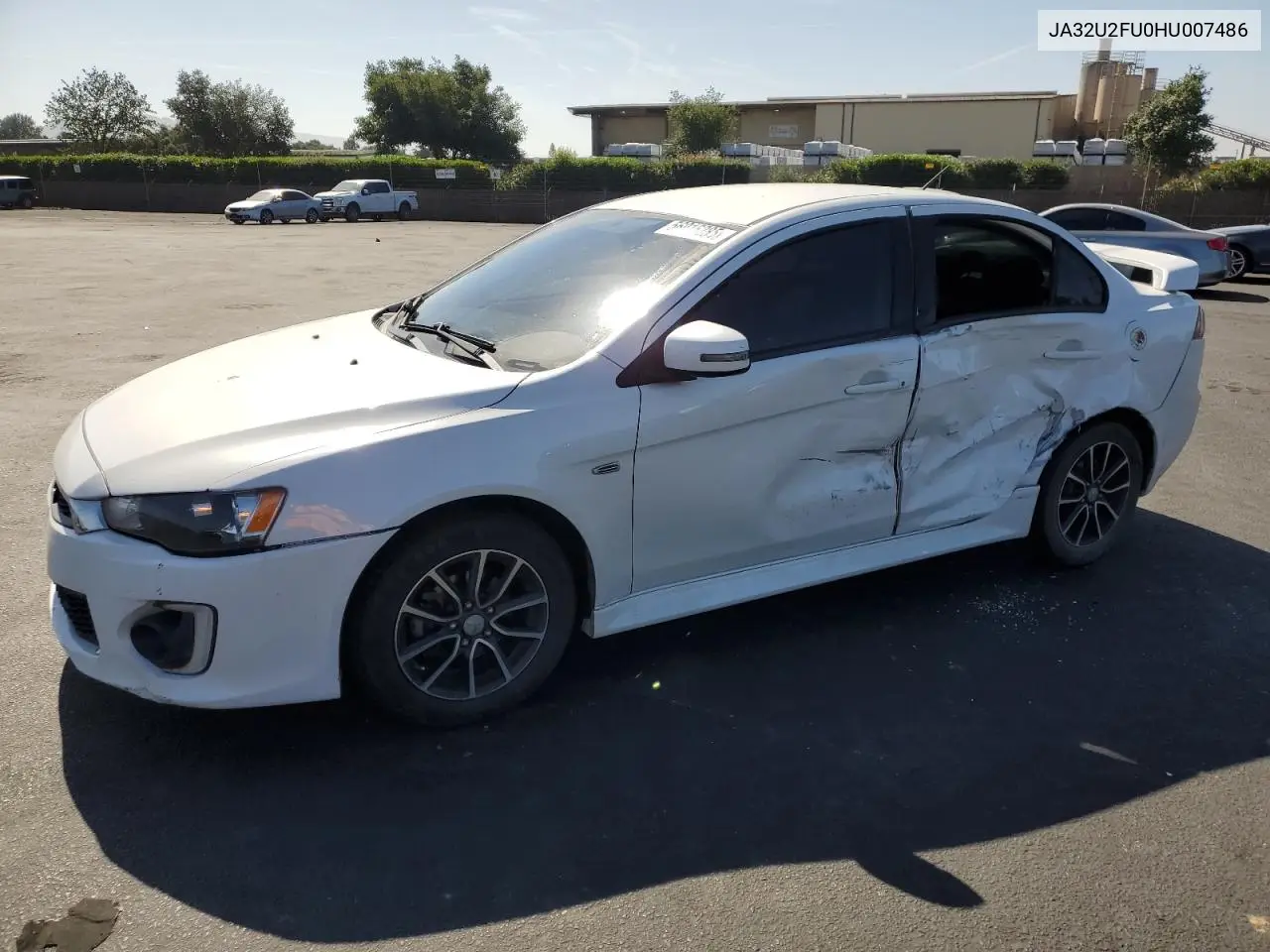 2017 Mitsubishi Lancer Es VIN: JA32U2FU0HU007486 Lot: 56016285