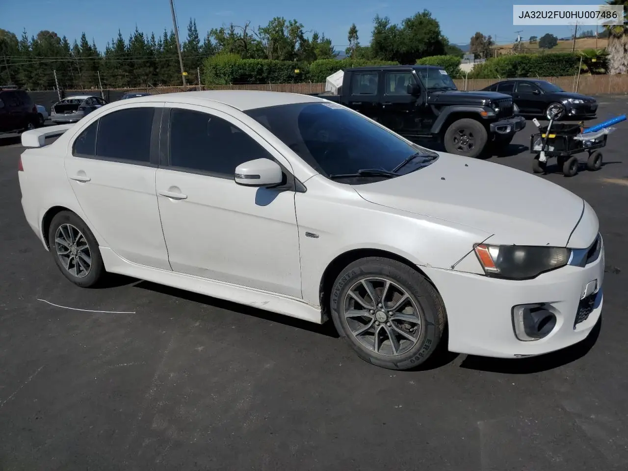 2017 Mitsubishi Lancer Es VIN: JA32U2FU0HU007486 Lot: 56016285