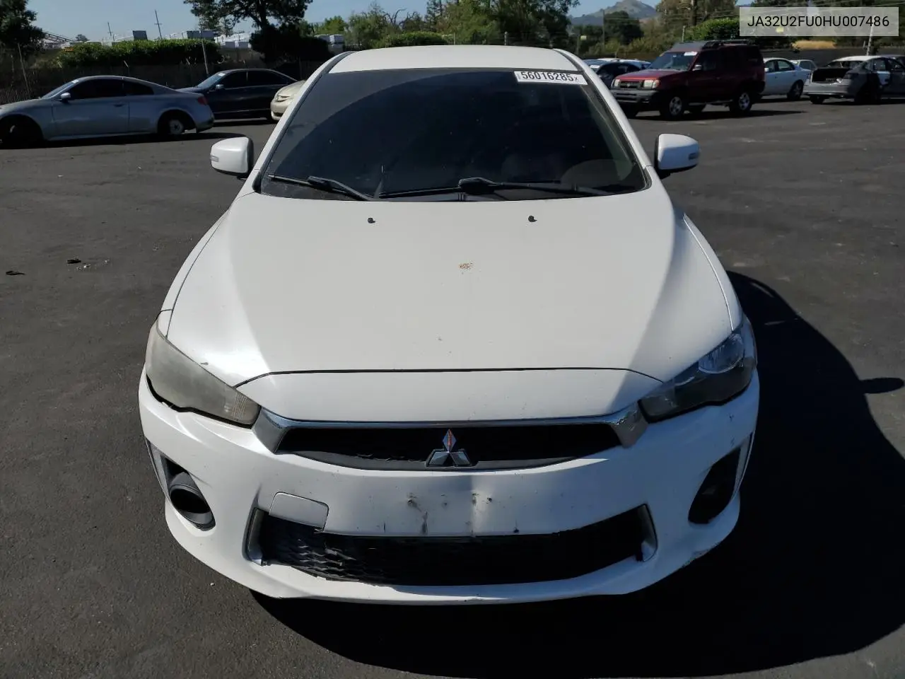 2017 Mitsubishi Lancer Es VIN: JA32U2FU0HU007486 Lot: 56016285
