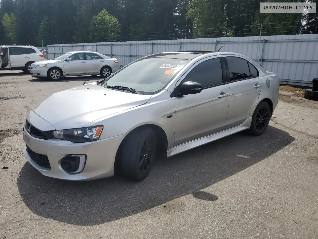 2017 Mitsubishi Lancer Es VIN: JA32U2FU1HU011269 Lot: 56062255
