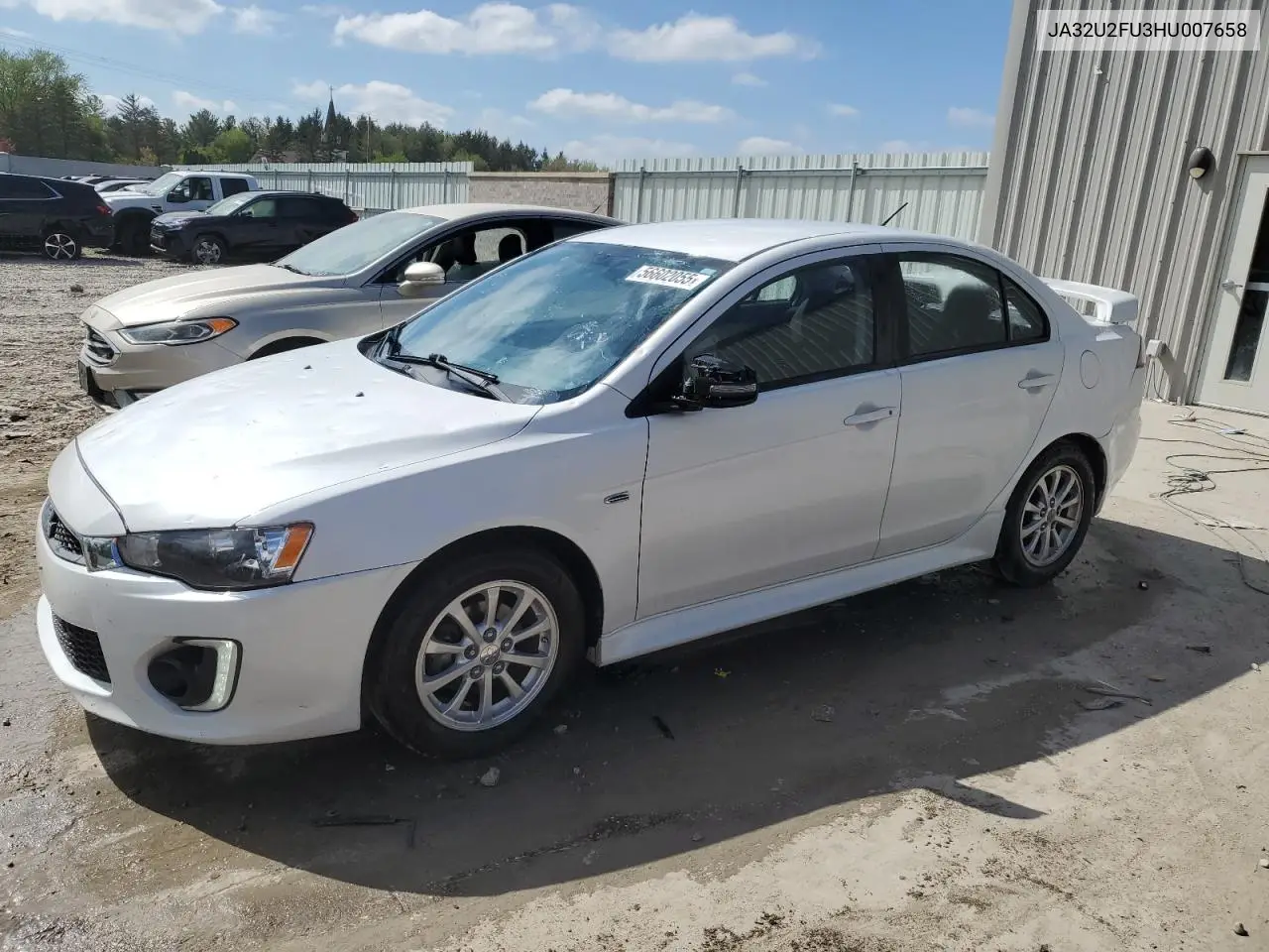 2017 Mitsubishi Lancer Es VIN: JA32U2FU3HU007658 Lot: 56602055