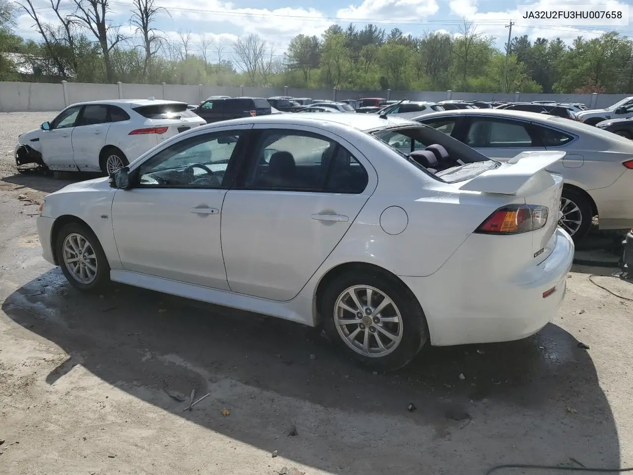 2017 Mitsubishi Lancer Es VIN: JA32U2FU3HU007658 Lot: 56602055