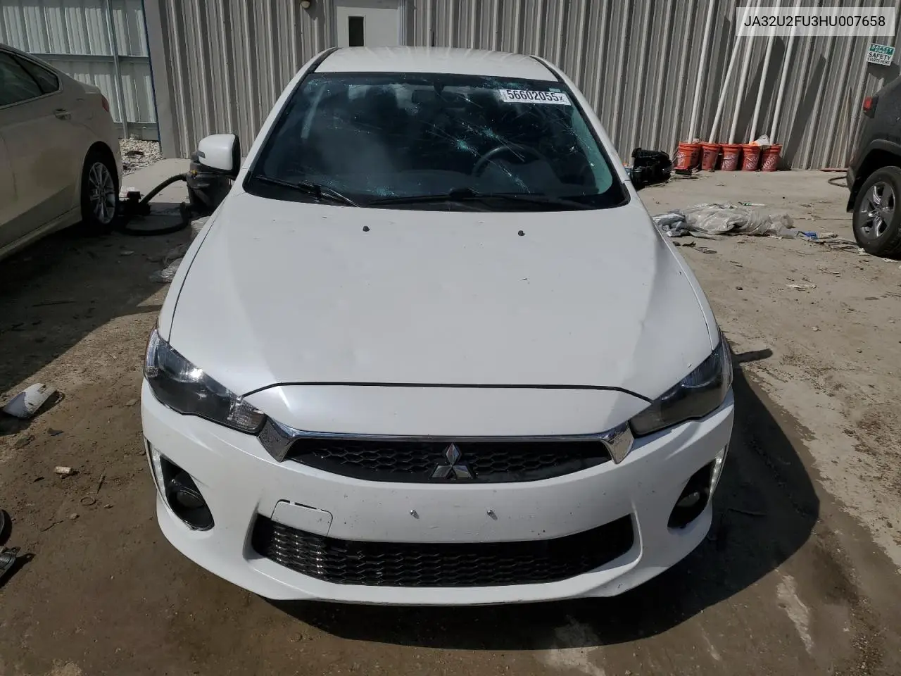 2017 Mitsubishi Lancer Es VIN: JA32U2FU3HU007658 Lot: 56602055