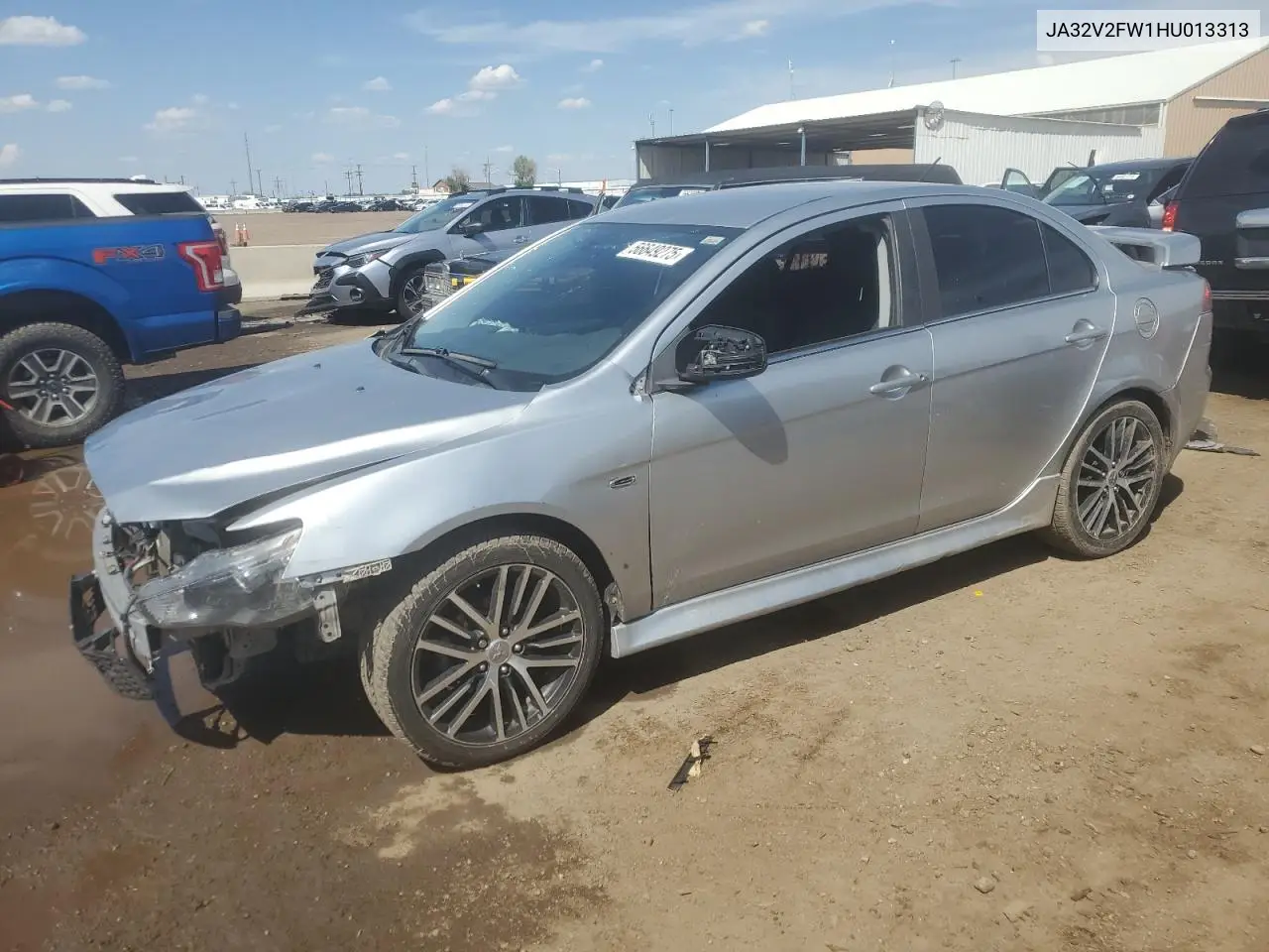 2017 Mitsubishi Lancer Es VIN: JA32V2FW1HU013313 Lot: 56649275