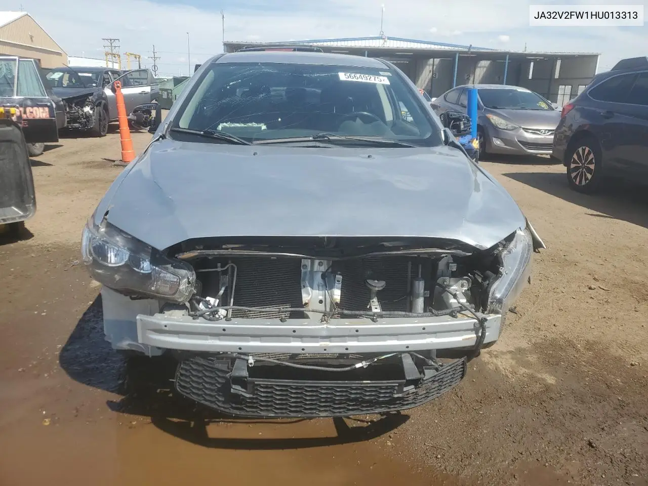 2017 Mitsubishi Lancer Es VIN: JA32V2FW1HU013313 Lot: 56649275