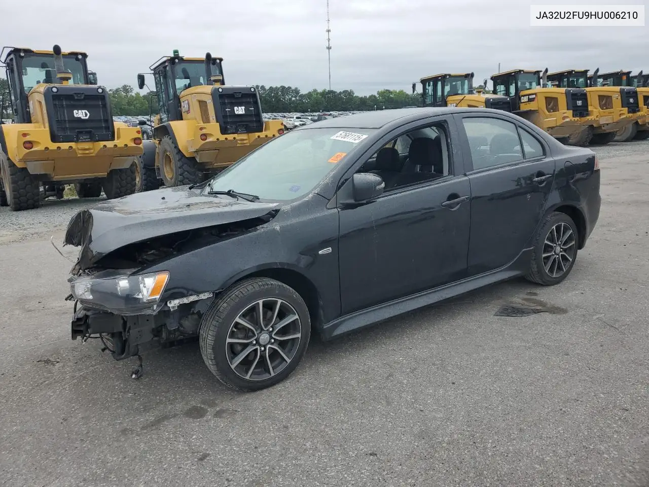 2017 Mitsubishi Lancer Es VIN: JA32U2FU9HU006210 Lot: 57681115