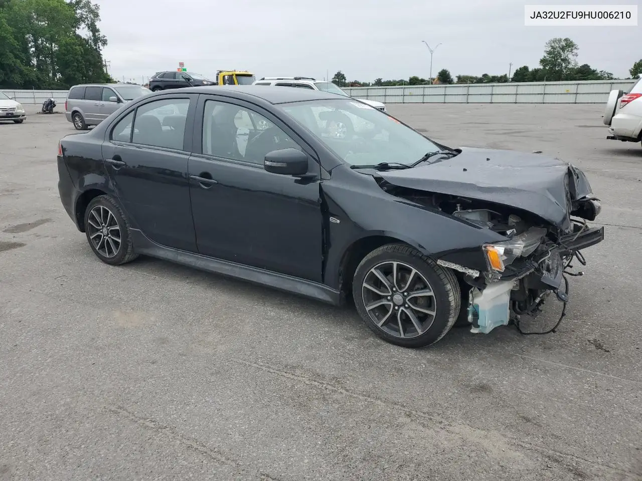 2017 Mitsubishi Lancer Es VIN: JA32U2FU9HU006210 Lot: 57681115
