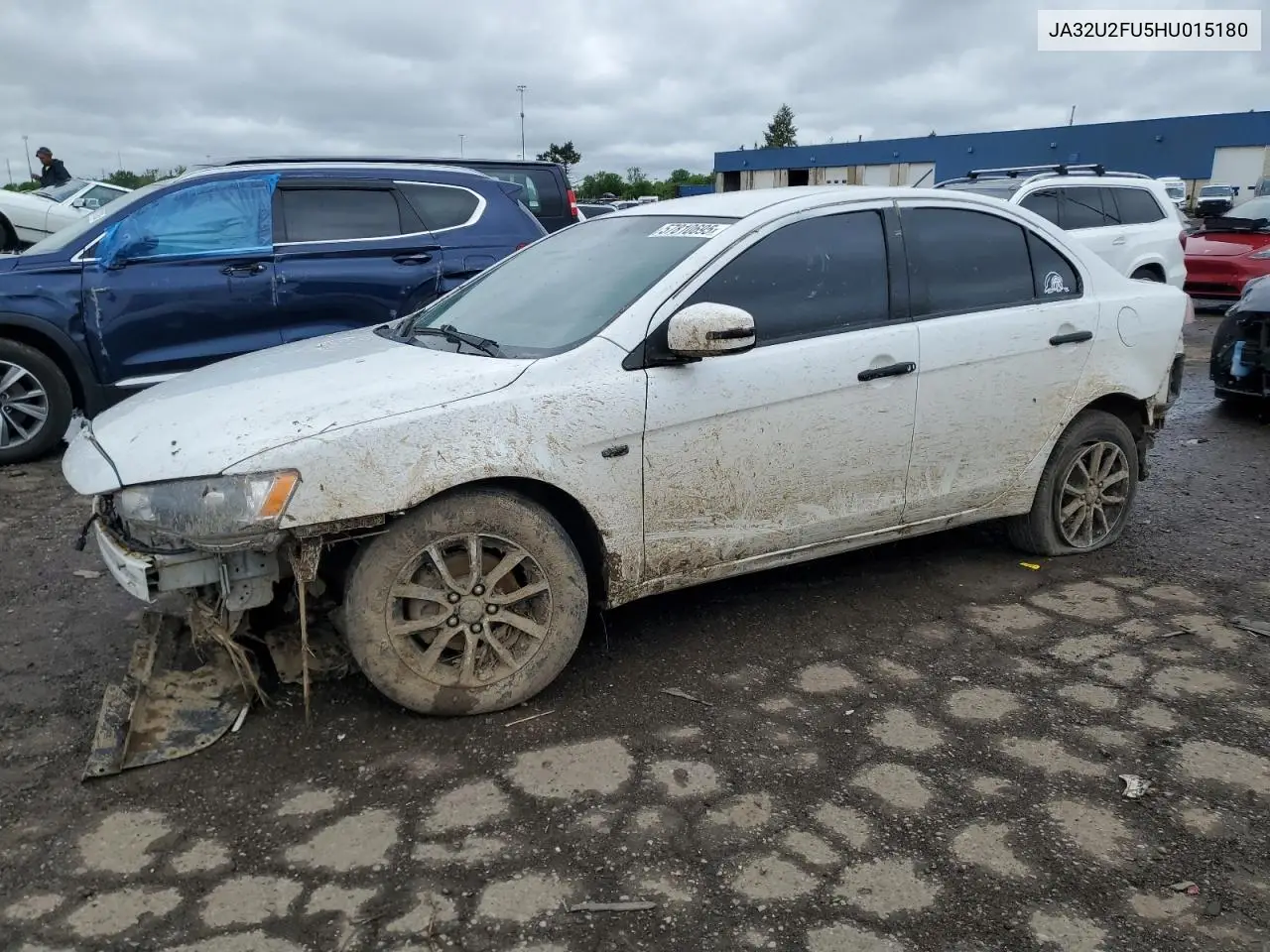 2017 Mitsubishi Lancer Es VIN: JA32U2FU5HU015180 Lot: 57810695