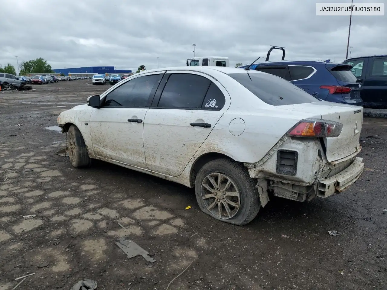 2017 Mitsubishi Lancer Es VIN: JA32U2FU5HU015180 Lot: 57810695