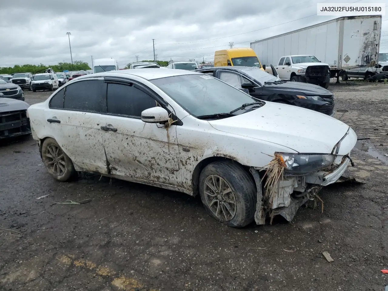 2017 Mitsubishi Lancer Es VIN: JA32U2FU5HU015180 Lot: 57810695