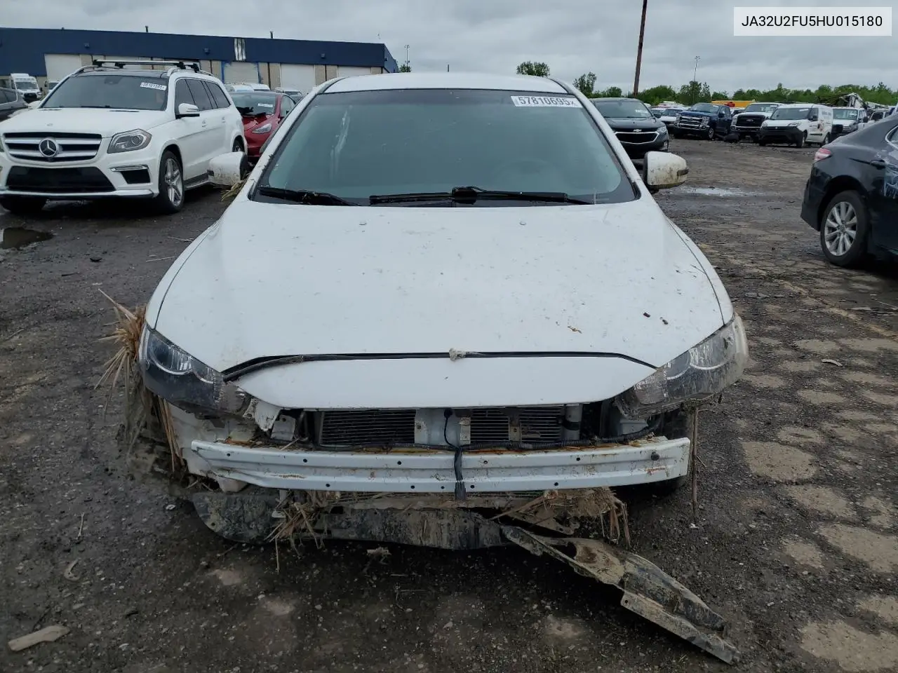 2017 Mitsubishi Lancer Es VIN: JA32U2FU5HU015180 Lot: 57810695