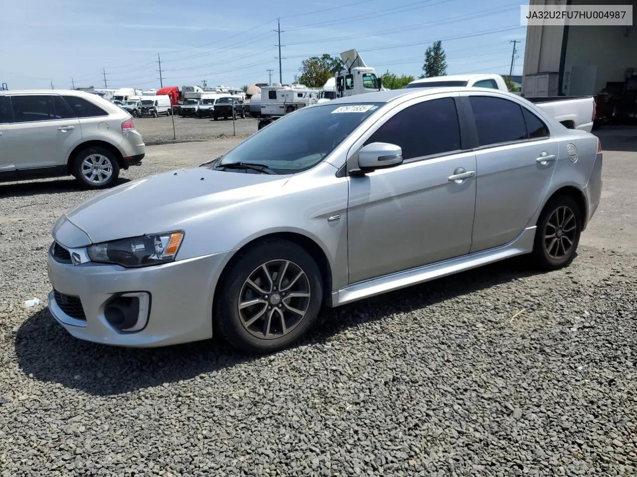2017 Mitsubishi Lancer Es VIN: JA32U2FU7HU004987 Lot: 57971835