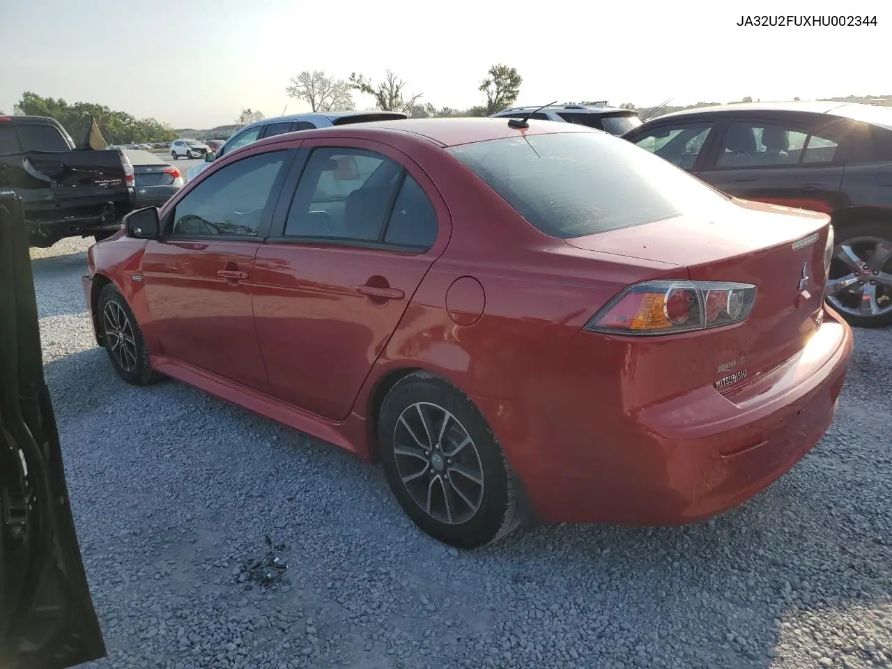 2017 Mitsubishi Lancer Es VIN: JA32U2FUXHU002344 Lot: 58199635
