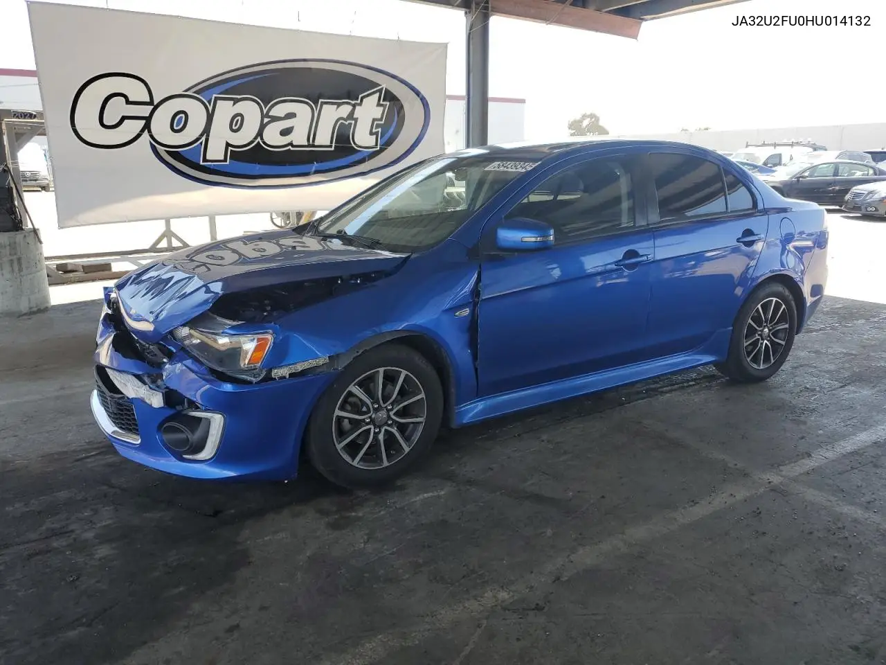 2017 Mitsubishi Lancer Es VIN: JA32U2FU0HU014132 Lot: 58439345