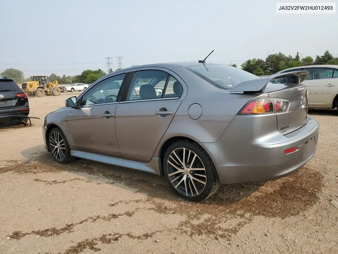 2017 Mitsubishi Lancer Es VIN: JA32V2FW2HU012493 Lot: 59031375