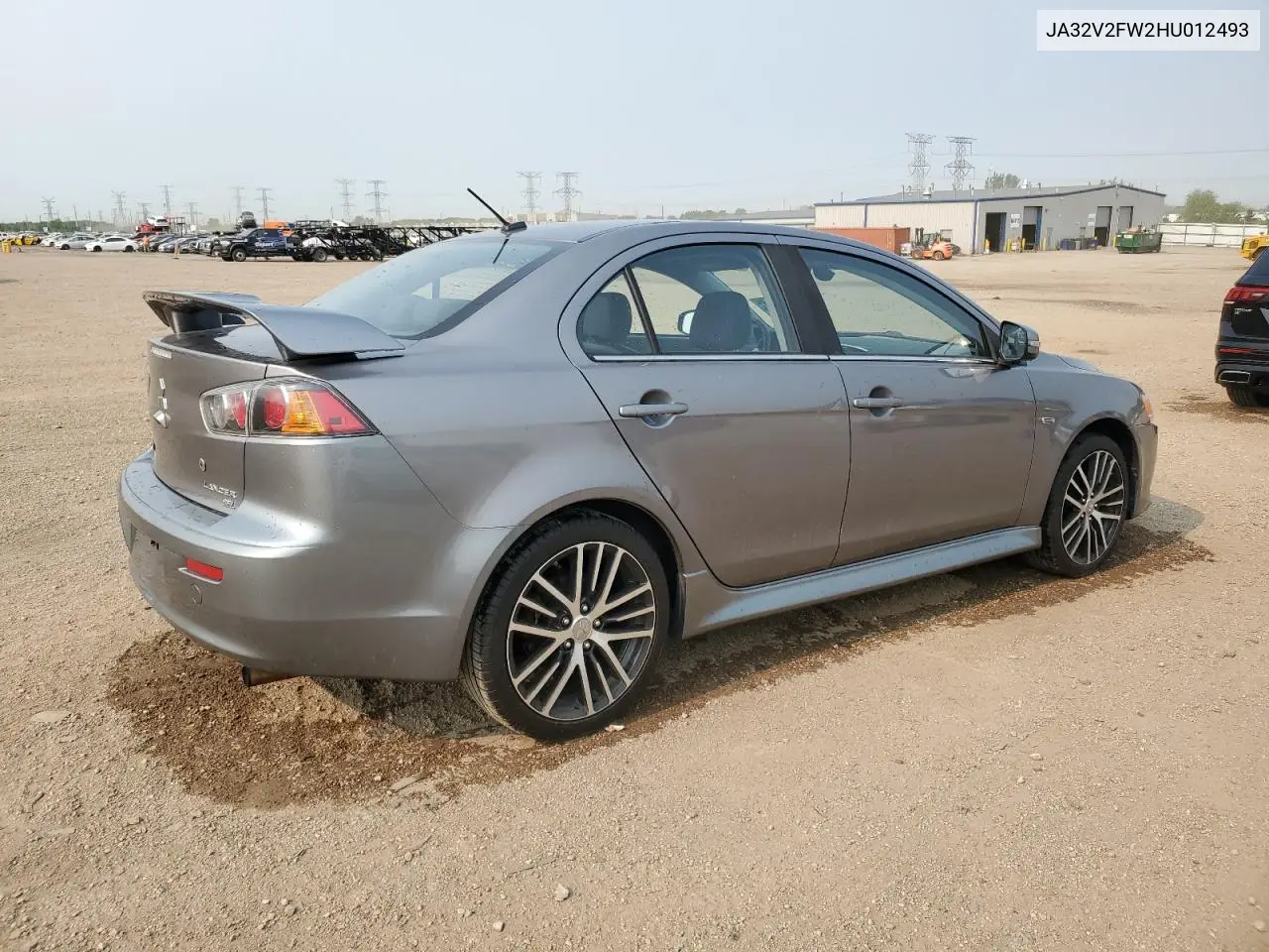 2017 Mitsubishi Lancer Es VIN: JA32V2FW2HU012493 Lot: 59031375
