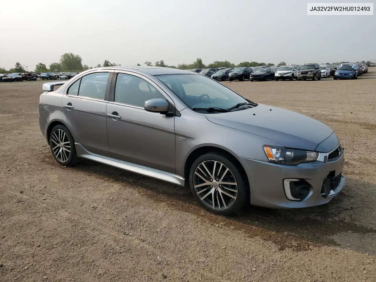 2017 Mitsubishi Lancer Es VIN: JA32V2FW2HU012493 Lot: 59031375